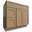 VSD36DL - Vanity - Combo Cabinet - 36 W X 34-1 2 H X 21 D - Galaxy Mocha