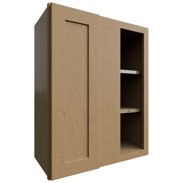 WBC2430 - Wall Corner - Blind Cabinet - 24 W X 30 H X 12 D - Galaxy Mocha