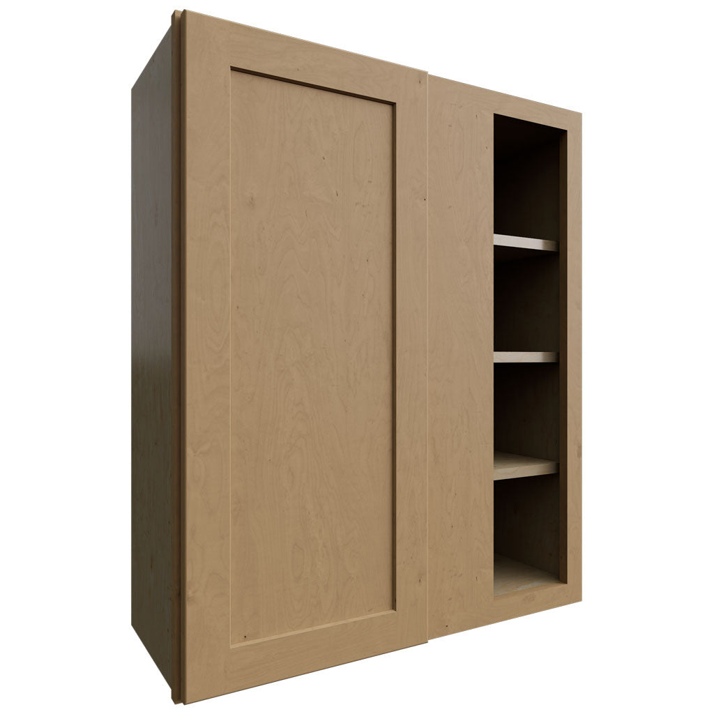 WBC3036 - Wall Corner - Blind Cabinet - 30 W X 36 H X 12 D - Galaxy Mocha