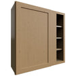 WBC3636 - Wall Corner - Blind Cabinet - 36 W X 36 H X 12 D - Galaxy Mocha