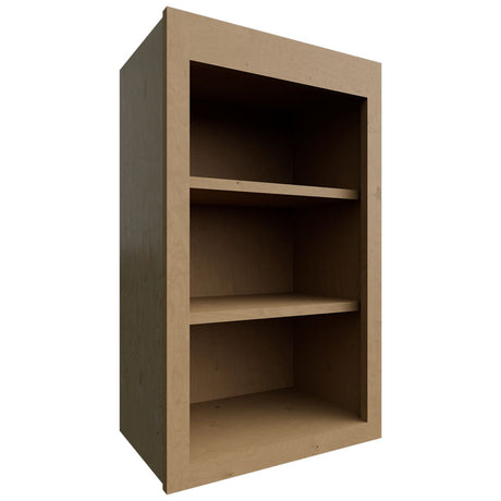 WOS1830 - Wall - Open Shelf - 18 W X 30 H X 12 D - Galaxy Timber