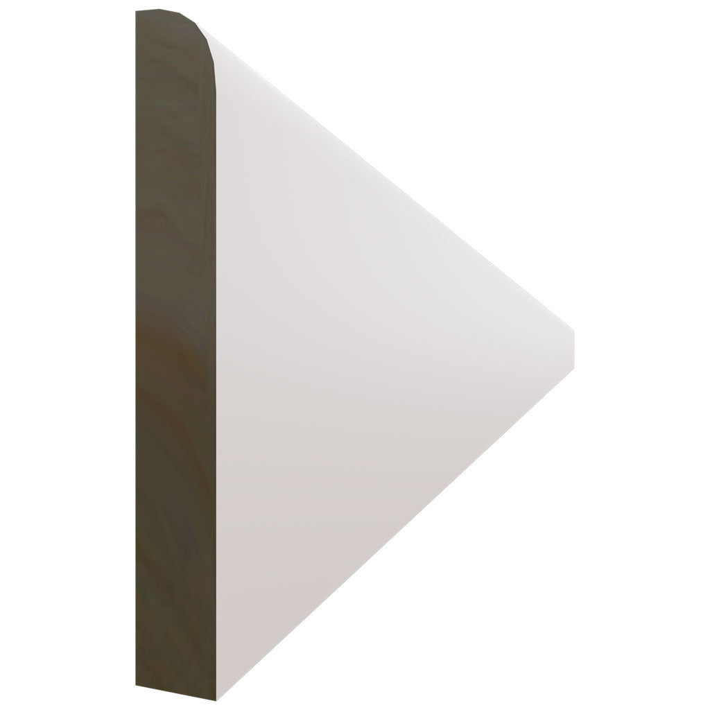 BBM - Base Board Molding - 96 W X 5-1 2 H X 3 4 T - Imperio Dove