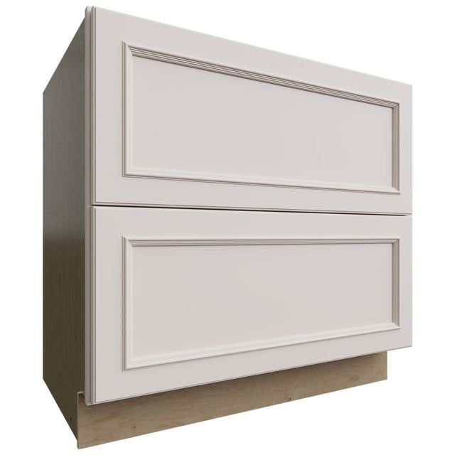 DB36-2 - Base - 2 Drawers Cabinet - 36 W X 34-1 2 H X 24 D - Imperio Dove