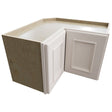 WPC2415 - Wall Corner - Pie Cabinet - 24 W X 15 H X 24 D - Imperio Dove