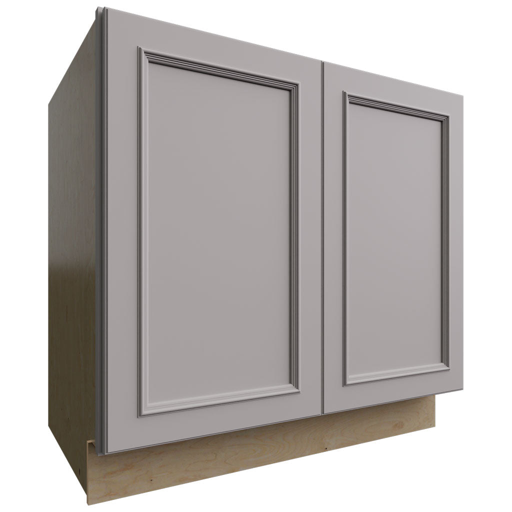 B36FD - Base - Full Door Cabinet - 36 W X 34-1 2 H X 24 D - Imperio Nickel