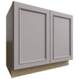 B39FD - Base - Full Door Cabinet - 39 W X 34-1 2 H X 24 D - Imperio Nickel