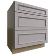 DB30 - Base - 3 Drawers Cabinet - 30 W X 34-1 2 H X 24 D - Imperio Nickel