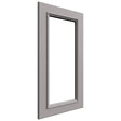 GDW3030 - Wall - Glass Door - 14-3 4 W X 29-1 2 H X 3 4 T - Imperio Nickel