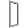 GDW3642 - Wall - Glass Door - 17-3 4 W X 41-1 2 H X 3 4 T - Imperio Nickel