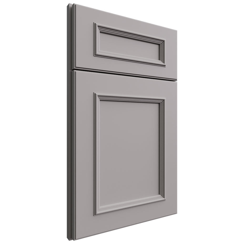 Imperio Nickel ( Birch | Plain Cut [ Full Overlay • Satin • Painted ] - 10' X 10' Kitchen Cabinet ) | Assembled In USA