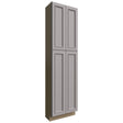 TP241290 - Tall - Pantry Cabinet - 24 W X 90 H X 12 D - Imperio Nickel