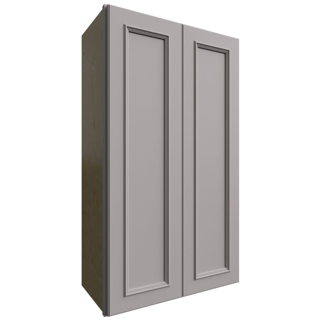 W2442 - Wall - Standard Cabinet - 24 W X 42 H X 12 D - Imperio Nickel