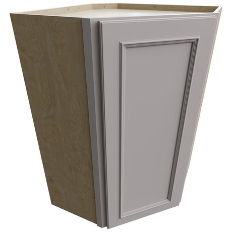 WDC2436 - Wall Corner - Diagonal Cabinet - 24 W X 36 H X 24 D - Imperio Nickel