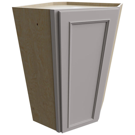 WDC2442 - Wall Corner - Diagonal Cabinet - 24 W X 42 H X 24 D - Imperio Nickel