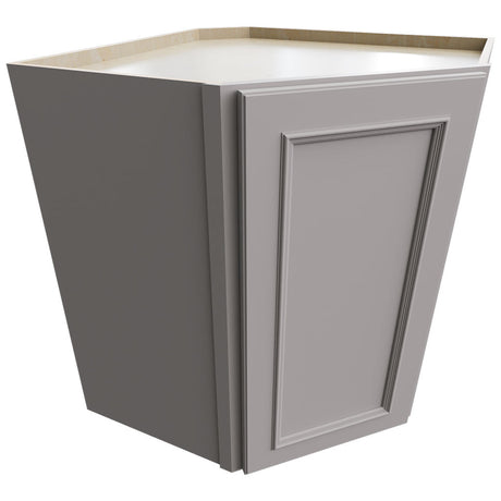 WDC2730 - Wall Corner - Diagonal Cabinet - 27 W X 30 H X 27 D - Imperio Nickel