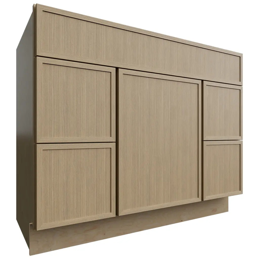 VSD42 ( Vanity | Combo Cabinet - 42"W X 34-1/2"H X 21"D ) | Luna Desert Oak