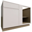 BLB48 51 - Base Corner - Blind Cabinet - 48 W X 34-1 2 H X 24 D - Luna Dove