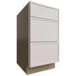 DB18 - Base - 3 Drawers Cabinet - 18 W X 34-1 2 H X 24 D - Luna Dove