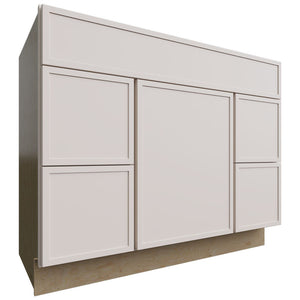 VSD42 - Vanity - Combo Cabinet - 42 W X 34-1 2 H X 21 D - Luna Dove