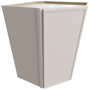 WDC2736 - Wall Corner - Diagonal Cabinet - 27 W X 36 H X 27 D - Luna Dove