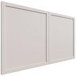 WP-W1524D - Wainscot Panel - 23-1 2 W X 14-1 2 H X 3 4 T - Luna Dove