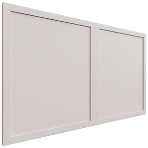 WP-W1524D - Wainscot Panel - 23-1 2 W X 14-1 2 H X 3 4 T - Luna Dove