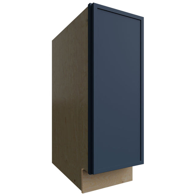 B12FD - Base - Full Door Cabinet - 12 W X 34-1 2 H X 24 D - Luna Indigo