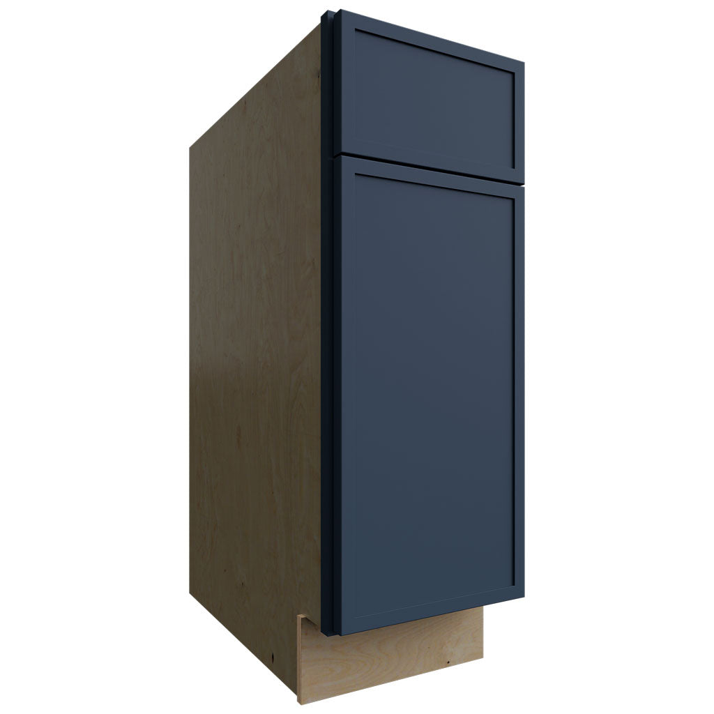 B12 - Base - Standard Cabinet - 12 W X 34-1 2 H X 24 D - Luna Indigo