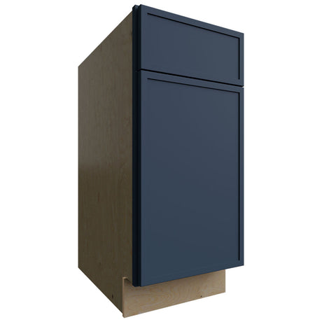 B15 - Base - Standard Cabinet - 15 W X 34-1 2 H X 24 D - Luna Indigo