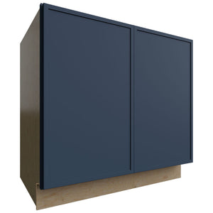 B36FD - Base - Full Door Cabinet - 36 W X 34-1 2 H X 24 D - Luna Indigo