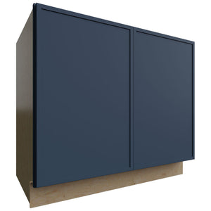 B39FD - Base - Full Door Cabinet - 39 W X 34-1 2 H X 24 D - Luna Indigo