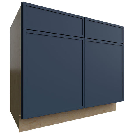 B39 - Base - Standard Cabinet - 39 W X 34-1 2 H X 24 D - Luna Indigo