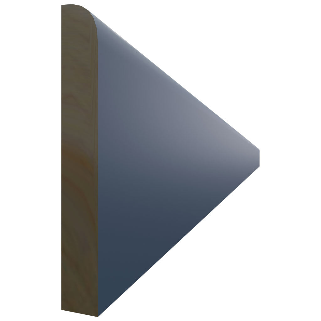 BBM - Base Board Molding - 96 W X 5-1 2 H X 3 4 T - Luna Indigo