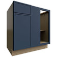 BLB39 42 - Base Corner - Blind Cabinet - 39 W X 34-1 2 H X 24 D - Luna Indigo