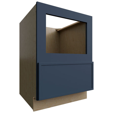 BMC24 - Base - Microwave Cabinet - 24 W X 34-1 2 H X 24 D - Luna Indigo