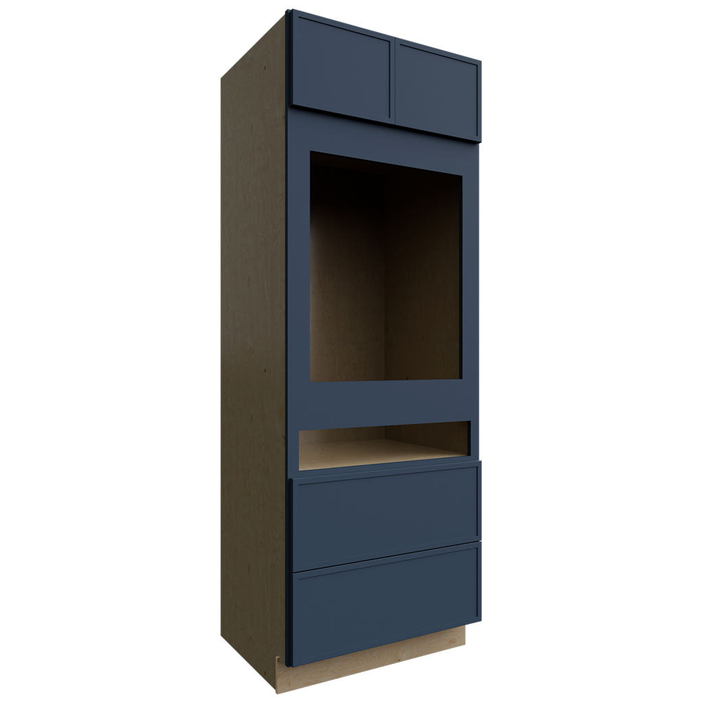 OC3384C - Tall - Oven Cabinet Combo - 33 W X 84 H X 24 D - Luna Indigo