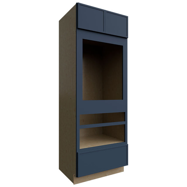 OC3384D - Tall - Oven Cabinet Double - 33 W X 84 H X 24 D - Luna Indigo