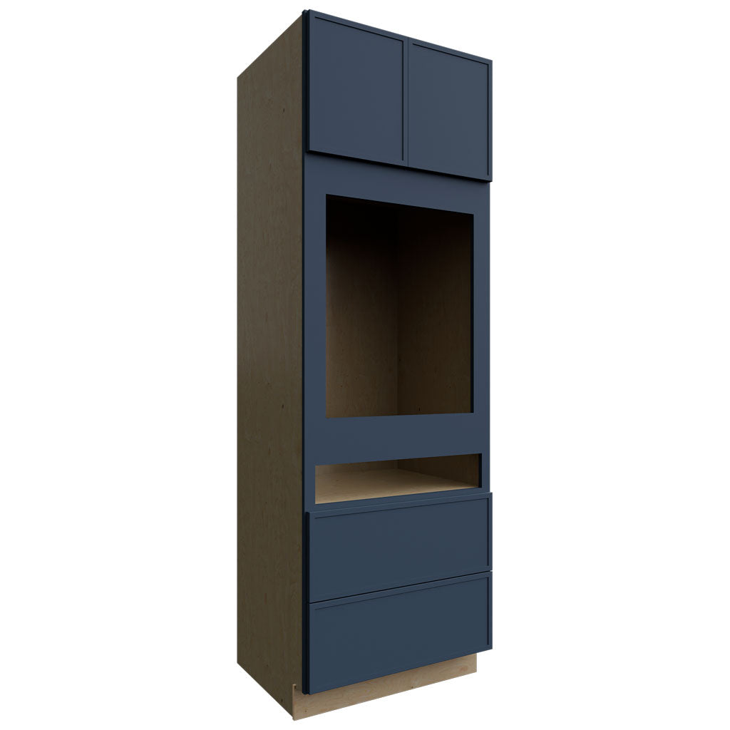 OC3390C - Tall - Oven Cabinet Combo - 33 W X 90 H X 24 D - Luna Indigo