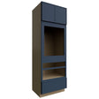 OC3390D - Tall - Oven Cabinet Double - 33 W X 90 H X 24 D - Luna Indigo