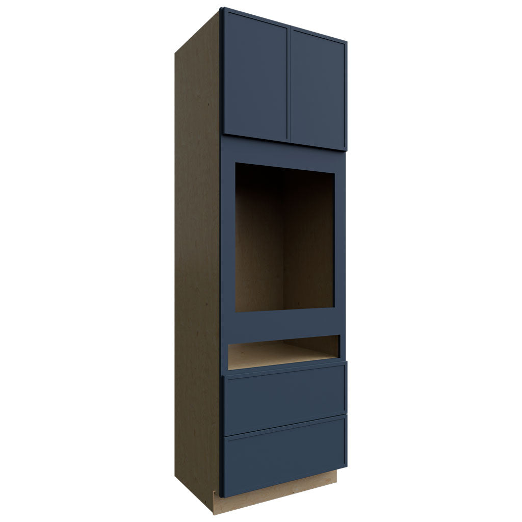 OC3396C - Tall - Oven Cabinet Combo - 33 W X 96 H X 24 D - Luna Indigo