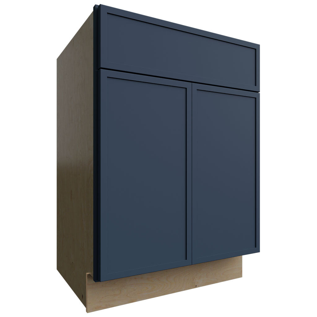 VSB24-34 - Vanity - Sink Cabinet - 24 W X 34-1 2 H X 21 D - Luna Indigo