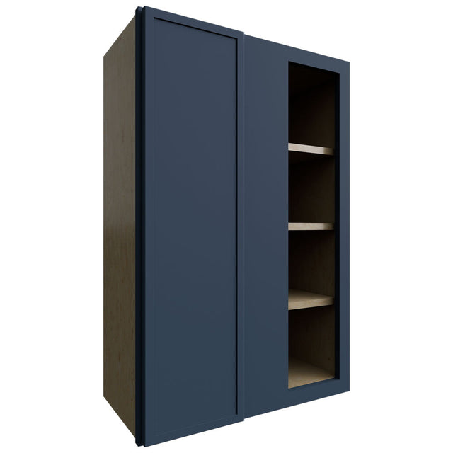 WBC2436 - Wall Corner - Blind Cabinet - 24 W X 36 H X 12 D - Luna Indigo