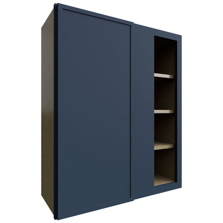 WBC3036 - Wall Corner - Blind Cabinet - 30 W X 36 H X 12 D - Luna Indigo