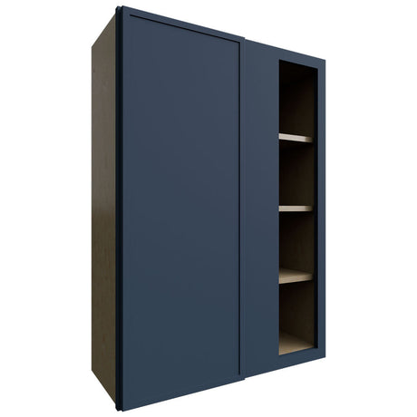 WBC3042 - Wall Corner - Blind Cabinet - 30 W X 42 H X 12 D - Luna Indigo