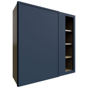 WBC3636 - Wall Corner - Blind Cabinet - 36 W X 36 H X 12 D - Luna Indigo