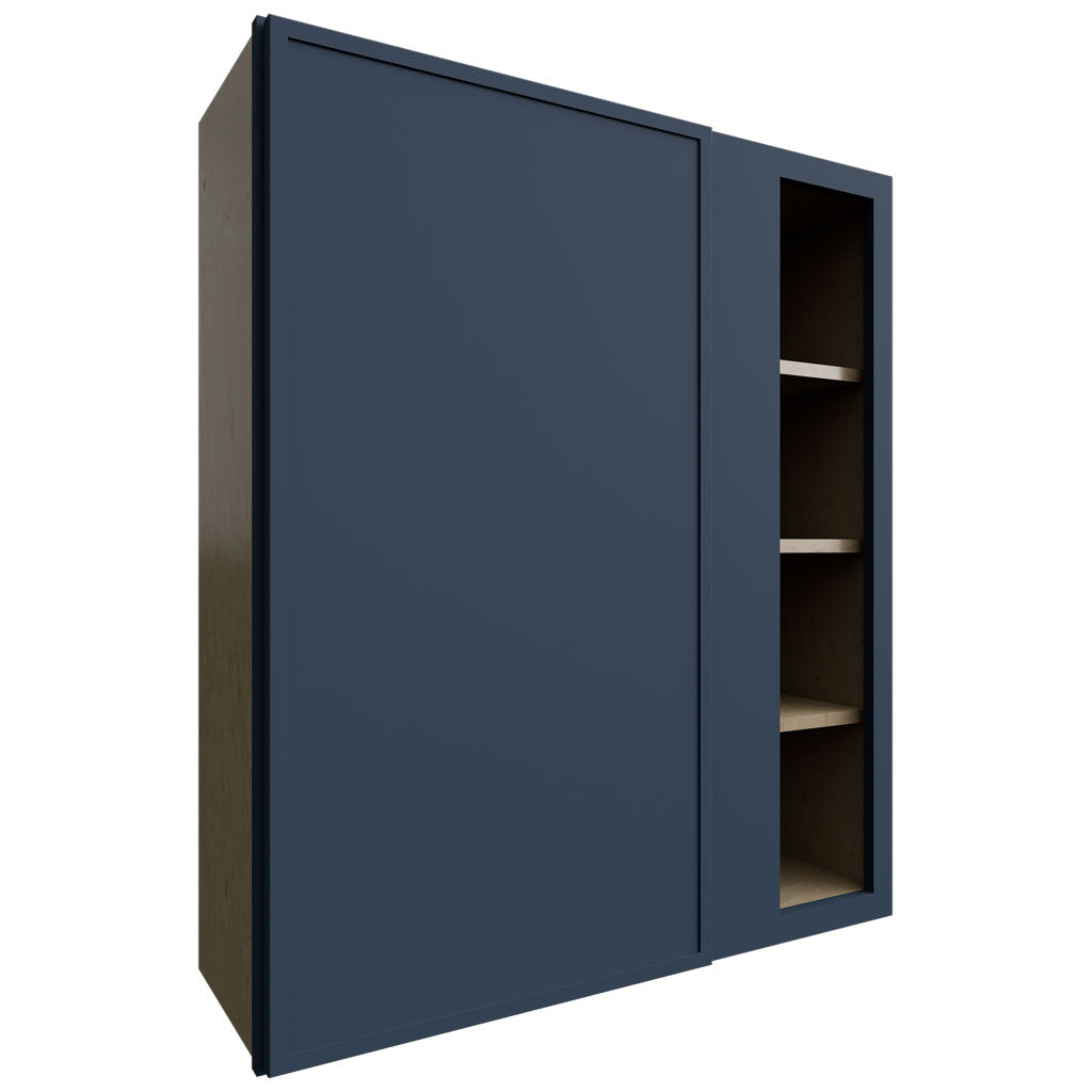 WBC3642 - Wall Corner - Blind Cabinet - 36 W X 42 H X 12 D - Luna Indigo