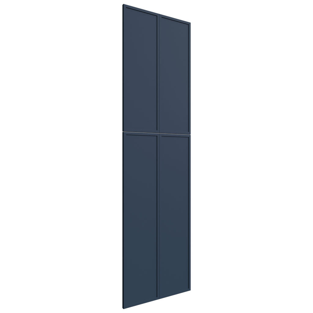 WP-T90 - Wainscot Panel - 23-1 2 W X 85 H X 3 4 T - Luna Indigo