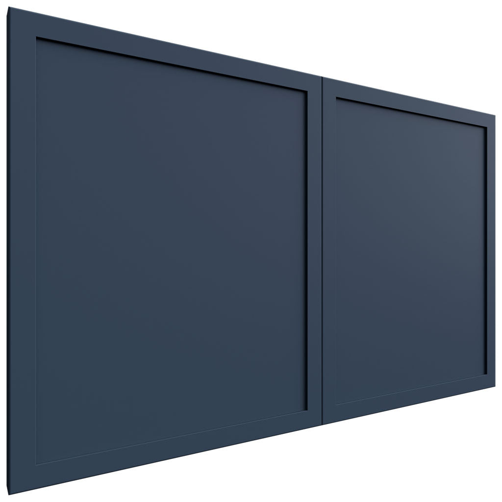 WP-W1524D - Wainscot Panel - 23-1 2 W X 14-1 2 H X 3 4 T - Luna Indigo