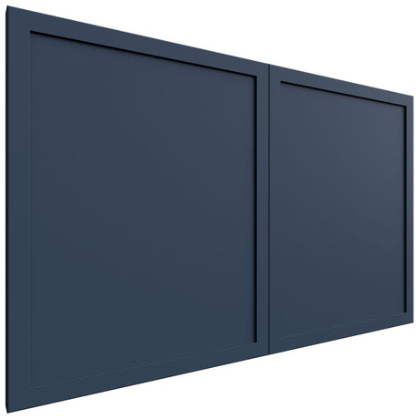 WP-W1524D - Wainscot Panel - 23-1 2 W X 14-1 2 H X 3 4 T - Luna Indigo