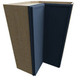 WPC2436 - Wall Corner - Pie Cabinet - 24 W X 36 H X 24 D - Luna Indigo